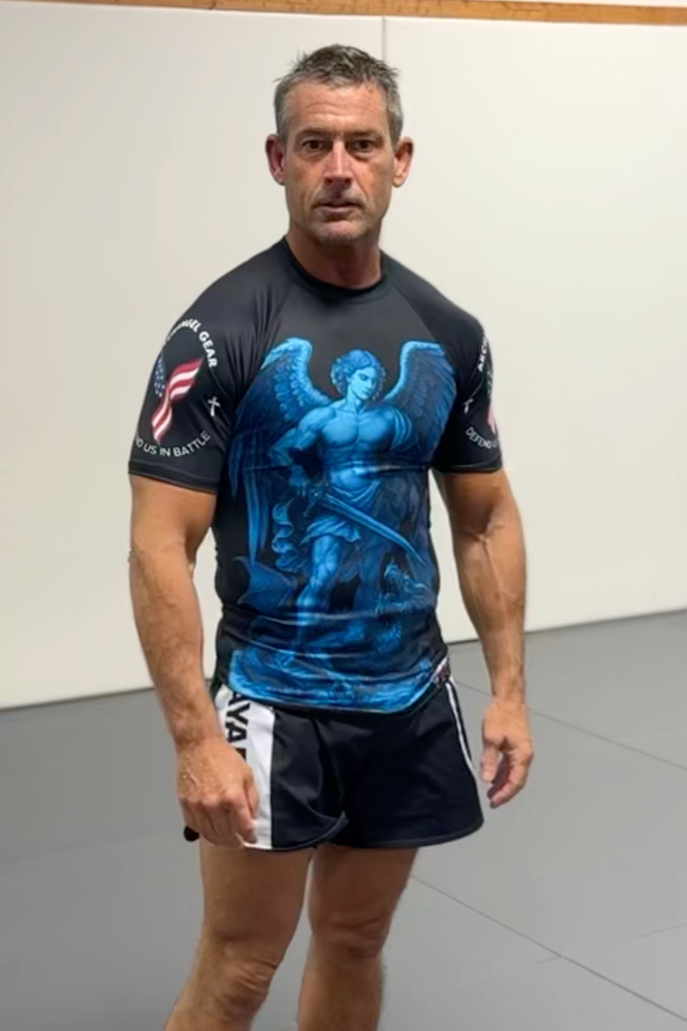 The Saint Micheal Rash Guard