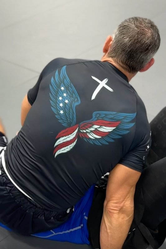 The Saint Micheal Rash Guard